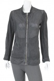Nicolas & Mark Perforated Bomber Jacket 