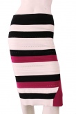 ONE CHOI Tubic Stripes skirt