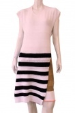 ONE CHOI Dress whit gold panel