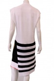 ONE CHOI Dress whit gold panel