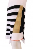 ONE CHOI Dress whit gold panel