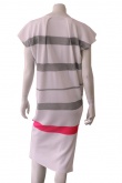 ONE CHOI Dress whit stripes on back