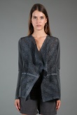 Nicolas & Mark Pierced Leather Jacket