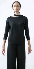 L.V..N Liviana Woman Maglia due colli