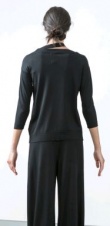 L.V..N Liviana Woman Maglia due colli
