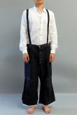Marc Point Suspender Denim Pants 