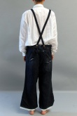 Marc Point Suspender Denim Pants 