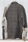 Marc Point Giacca patchwork collo camicia