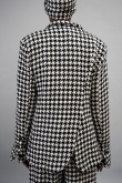 Marc Point Doublebreasted pied de poulle coat