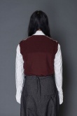 Marc Point Printed V-neck vest