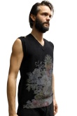 Marc Point Gilet Reversibile con scollo a V