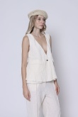 Marc Point  Circular Vest Jacket