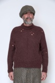 Marc Point Pullover Girocollo buchi