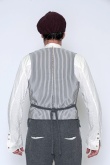 Marc Point Gilet monopetto scavo V