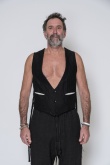 Marc Point Gilet monopetto scavo V