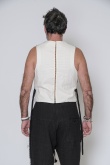 Marc Point Gilet monopetto scavo V