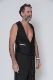 Marc Point Gilet monopetto scavo V