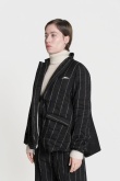 Marc Point giacca drappeggio