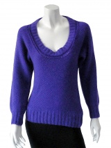 Clare Tough Low-necked jumper