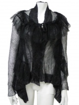 Angelos-Frentzos Maglia con gilet in pizzo