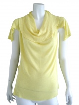 Delphine Wilson Draped shortsleeved jumper