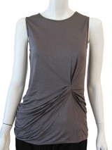 Angelos-Frentzos Sleeveless t-shirt with knot