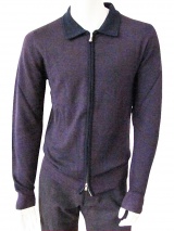 T-skin Cardigan con zip