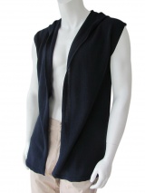 Lumen et umbra Hooded Long Vest