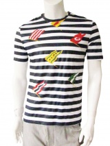 Giulio Bondi T-Shirt con Bandiere