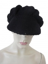 Nicolas & Mark Knit Hat with Visor