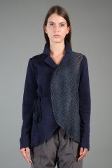 Nicolas & Mark Crossed Knit Jacket