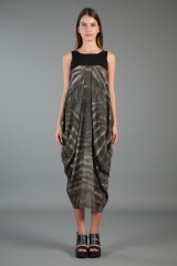 Nicolas & Mark Dress with Tye-Dye Print