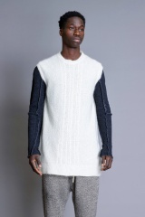 MarcandcraM Maglia gilet lunga