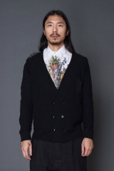 Marc Point cardigan doppiopetto