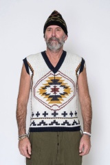 Marc Point gilet piazzato pesante