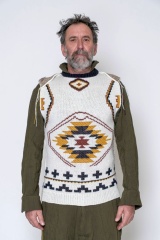 Marc Point gilet piazzato pesante