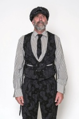 Marc Point Flower Jacquard Tie 