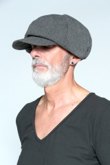Marc Point Striped Cap