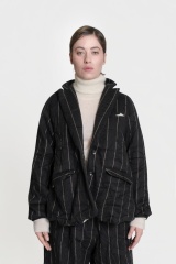 Marc Point giacca drappeggio