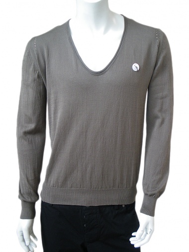 Angelos-Frentzos V-necked pullover