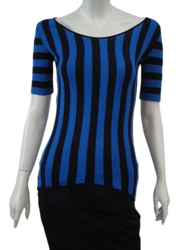 Jennifer Sindon Short striped dress