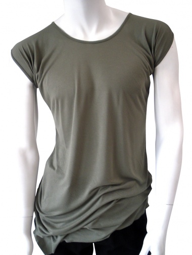 Angelos-Frentzos Asymmetric sleeveless T-Shirt