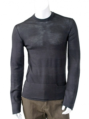Jan & Carlos Crewnecked sweater with stripes