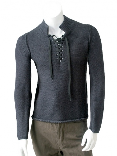 Jan & Carlos Sweater fastened by string