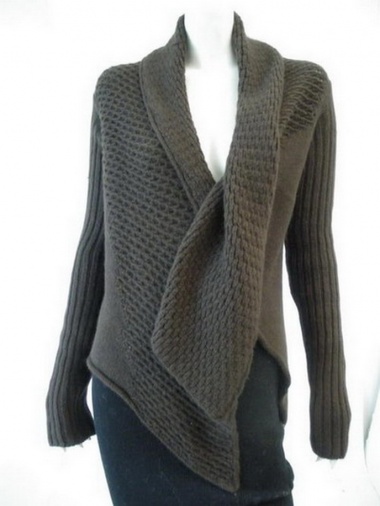 Rick Owens Cardigan Fantasia con Coda