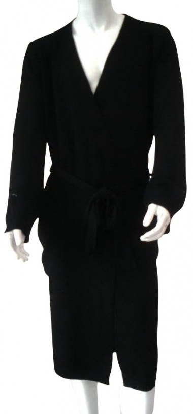Rick Owens Unpatterned coat with waistband