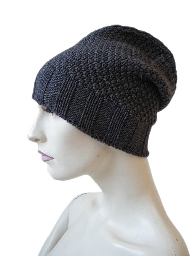 Rick Owens Beret with rice stiches