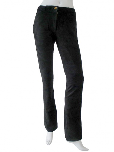 Clare Tough Leather pant with pockets