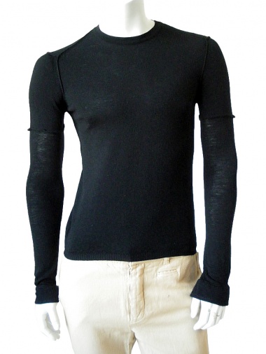Nicolas & Mark Pullover with jersey sleeves