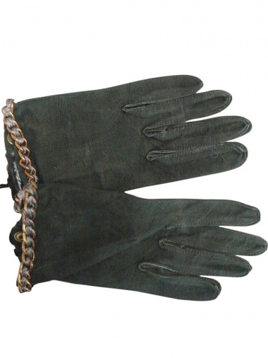 Clare Tough Guanti in pelle c/catena